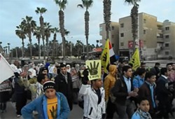 مسيرة حاشدة ببرج العرب تهتف بإسقاط حكم العسكر