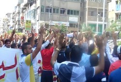 وقفة ببورسعيد رفضًا للانقلاب العسكري وممارساته القمعية