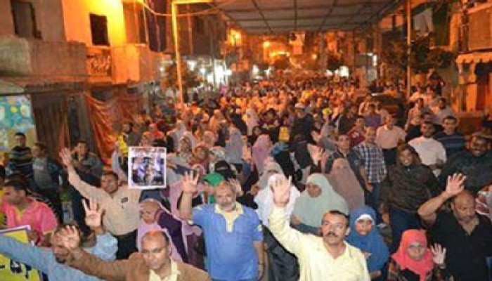 فيديو.. مسيرة حاشدة لثوار ببا في أسبوع "الإصرار والتحدي"