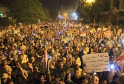 مسيرة لثوار سوهاج تندد بالأحكام الجائرة بحق أهالي كرداسة