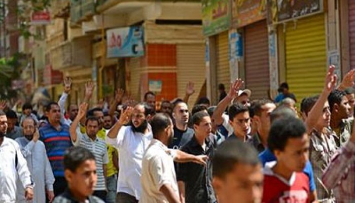 مظاهرة للعاملين بالأحوال المدنية بكفر الشيخ رفضًا لإلغاء انتدابهم