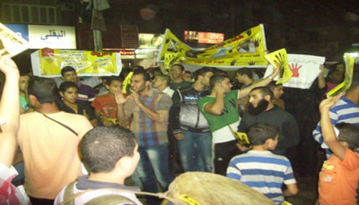 فيديو.. القلج تهتف بالقصاص للشهداء وإسقاط حكم العسكر