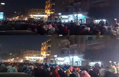 بالصور.. ثوار الحلمية يواصلون حراكهم ضد الانقلاب