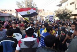 مباشر.. مسيرة حاشدة بأبو كبير تهتف بسقوط انقلاب العسكر