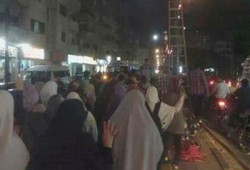 ثوار الألف مسكن يواصلون التنديد بجرائم الانقلاب