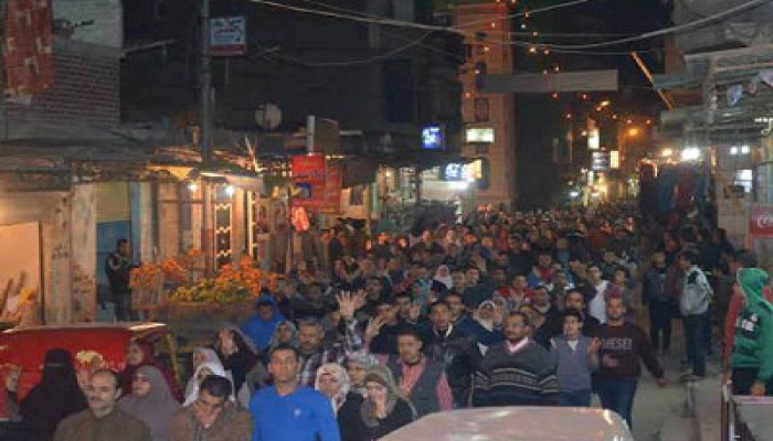 أحرار العصافرة يهتفون: "ثورة ثورة حتى النصر"