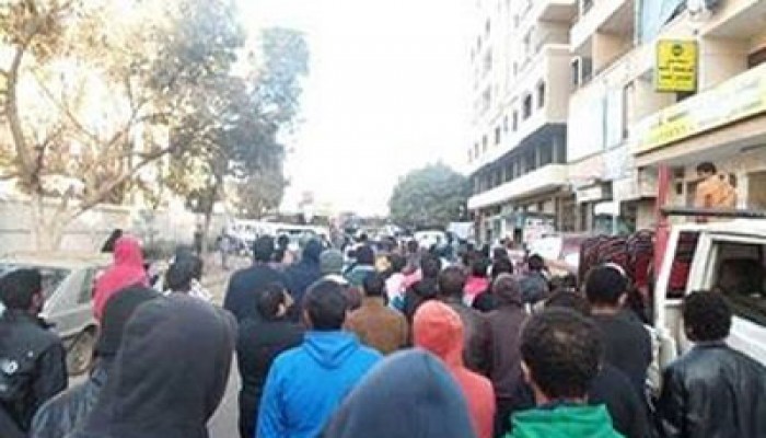 بالصور.. مسيرة حاشدة لثوار حلوان