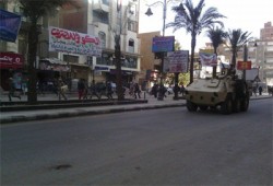 ميليشيات الانقلاب تحاصر ميادين السويس وترهب المواطنين