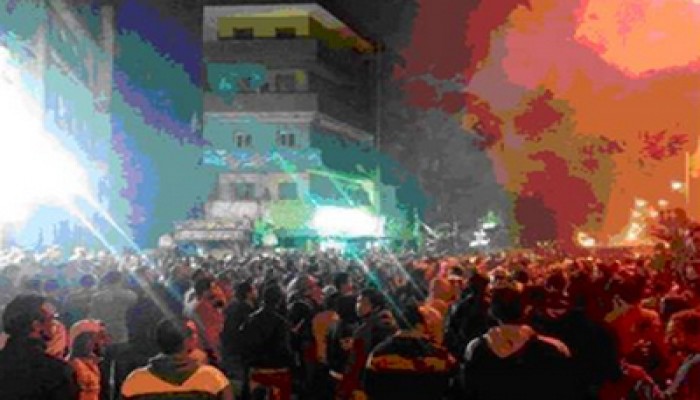 الانقلاب يهاجم ثوارالمطرية بالرصاص الحي