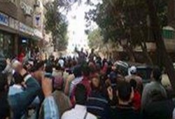 بالصور.. المعادي تهتف: "مش هنسيب حق اللي مات "