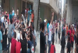 فيديو.. ثوار كفر المقدام ينتفضون ضد جرائم الانقلاب