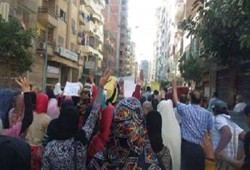 ثوار المنصورة يهتفون بإسقاط الانقلاب والحرية للمعتقلين