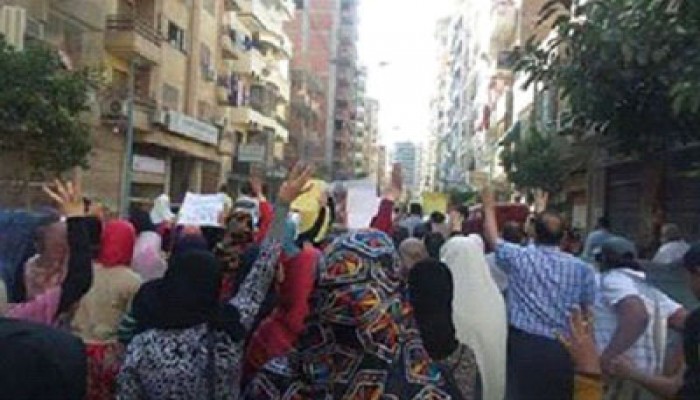 ثوار المنصورة يهتفون بإسقاط الانقلاب والحرية للمعتقلين