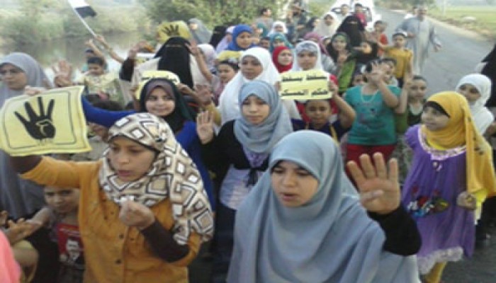 حرائر ديرب نجم يواصلن فعاليات موجة "مصر بتتكلم ثورة"