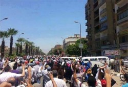 فيديو.. ثوار الهرم وفيصل ينددون بجرائم الانقلاب