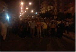 ثوار قرى أشمون يهتفون بإسقاط الانقلاب المجرم