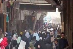 طوفان بشري غير مسبوق في إمبابة