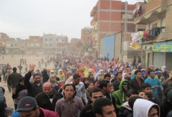 مباشر.. أبو حماد تنتفض ضد جرائم العسكر في انتفاضة يناير