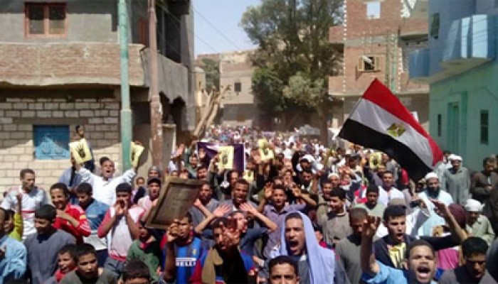 ميليشيات الانقلاب تعتقل عددًا من ثوار المنيا بينهم فتيات