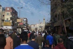 بالصور.. ثوار حدائق حلوان والمعصرة ينتفضون ضد الانقلاب