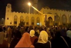 بالصور.. أكتوبر تواصل المظاهرات ضد الانقلاب