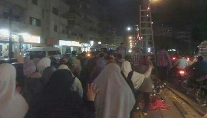 ثوار منوف يواصلون حراكهم الثوري ضمن موجة يناير