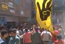 فيديو.. طوخ تطالب بإعدام قادة الانقلاب في مسيرة حاشدة