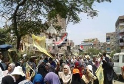 مسيرة حاشدة لثوار إمبابة والمهندسين استعدادًا لـ25 يناير