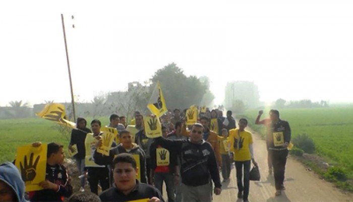 ماراثون رياضي بكفر الزيات يهتف بإسقاط حكم العسكر