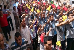 مسيرة حاشدة لثوار قطور في جمعة "مصر بتتكلم ثورة"