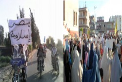 فيديو.. مسيرات حاشدة لثوار البحيرة تدعو لانتفاضة يناير