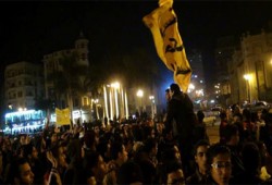 فيديو.. مسيرة ليلية لثوار دمنهور استعدادًا لانتفاضة يناير