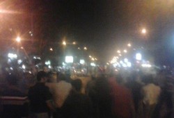 فيديو.. أهالي القناطر الخيرية يهتفون بالقصاص للشهداء