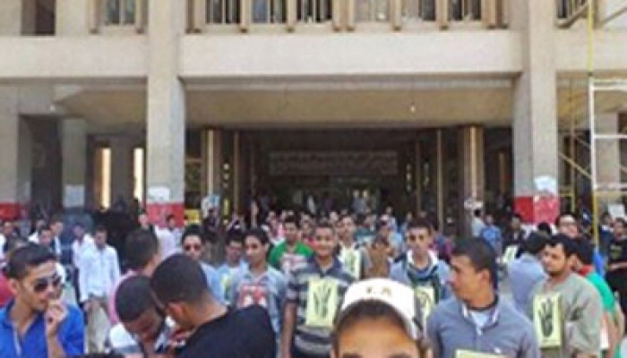 ثوار مركز سنورس ينتفضون ضد خراب وجرائم الانقلاب