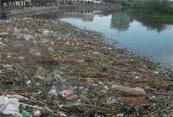 القمامة والحيوانات النافقة تغطي "بحر يوسف" بالفيوم.. والانقلاب يتجاهل