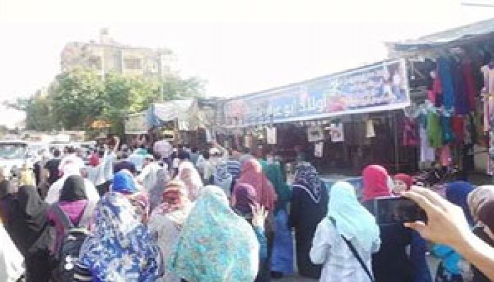 فيديو.. وقفة لحرائر أبو حماد تدعو لانتفاضة 25 يناير