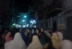 انتفاضة شبابية ببرج العرب تحديًا لإجرام ميليشيات الانقلاب