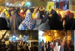 فيديو.. بني حدير تهتف بإسقاط الانقلاب وإعدام السفاح