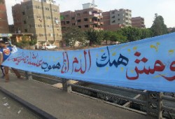 وقفة بمدينة المنزلة تهتف بإسقاط حكم العسكر