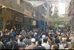 بالصور.. مسيرة حاشدة بالمعادي