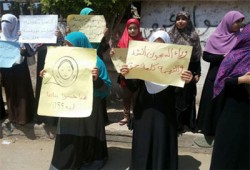 مباشر.. نساء نكارية الزقازيق ينتفضن للمطالبة باسقاط الانقلاب