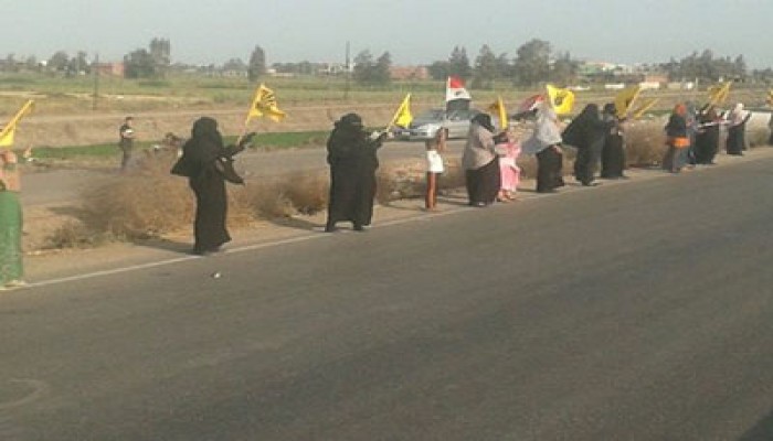 ثوار "الرياض" بكفر الشيخ يواصلون حراكهم الثوري