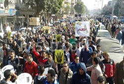 مسيرة حاشدة لثوار شبرا الخيمة في جمعة "معًا.. نثور"