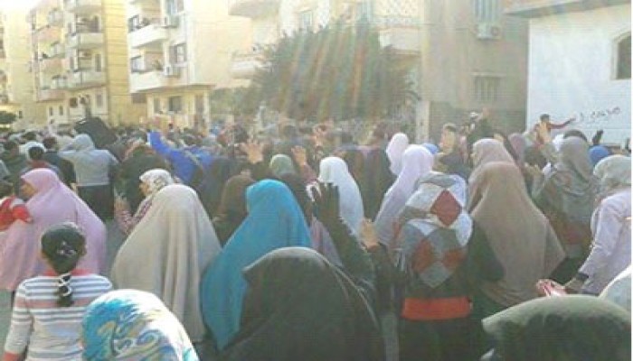 ثوار السادات يهتفون: "حي حي 25 جاي" في مسيرة حاشدة