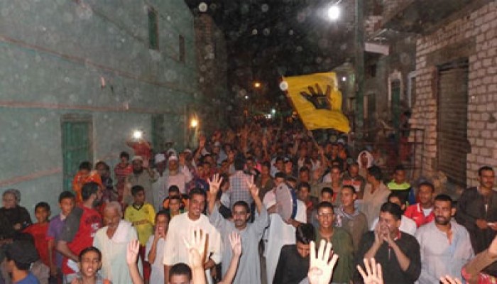 مسيرة ليلية بسمالوط في ختام أسبوع "معًا للتحرير والتطهير"