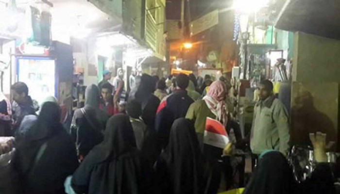 ثوار حلوان في مسيرة حاشدة تضامنًا مع المعتقلين