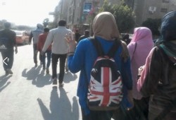 ‏مظاهرة على طريق "بلبيس الإسماعيلية" تهتف بالحرية للمعتقلين