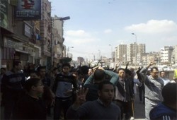 فعالية ثورية بكفر الدوار تنديدًا بانتهاكات سجن الأبعادية