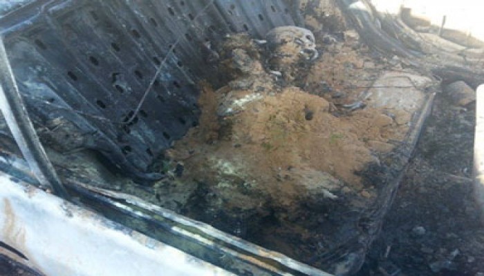 الانقلاب يقتل سيدة وطفلها بـسيناء ويحرقهما داخل سيارتهما