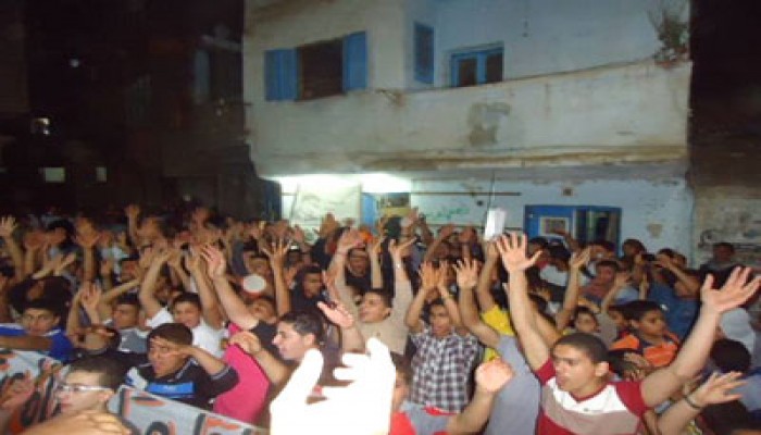 وقفة لثوار الإبراهيمية تطالب بتحرير مصر من الانقلاب ‏